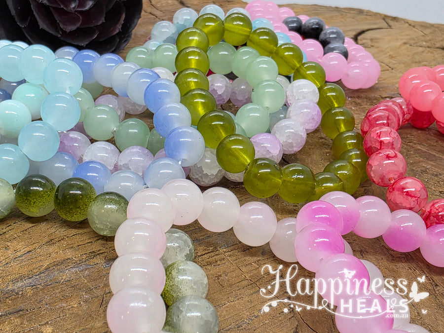 Coloured Beaded Bracelets 🌈