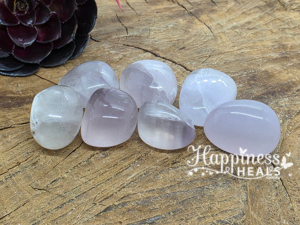 Lavender Fluorite – Tranquility, Clarity & Higher Awareness 💜✨ (Tumbled)