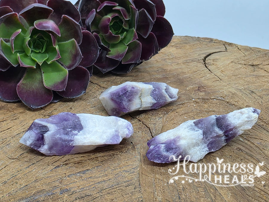 Chevron Amethyst (Raw) – Intuition, Inner Strength & Spiritual Alignment 💜⛰️