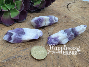 Chevron Amethyst (Raw) – Intuition, Inner Strength & Spiritual Alignment 💜⛰️