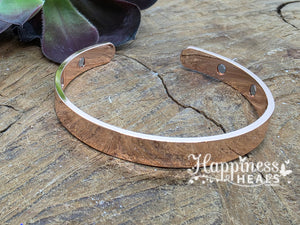 Timeless Copper & Magnetic Bracelet – Classic Style with a Modern Touch