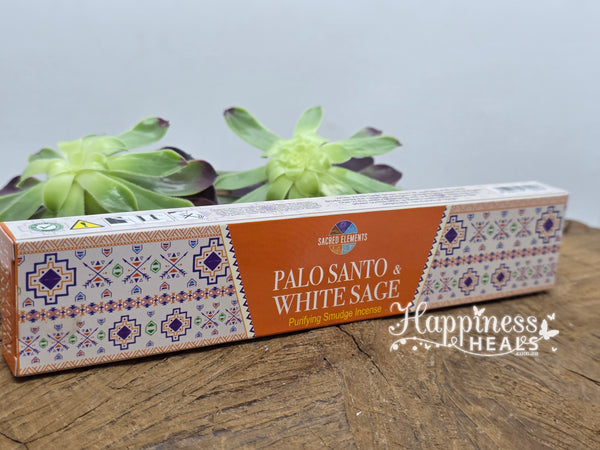 Palo Santo & White Sage Incense Sticks – Sacred Elements 🔥🌬️