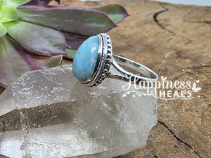 Larimar Ring - Size 10