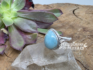 Larimar Ring - Size 10