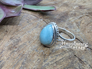 Larimar Ring - Size 10