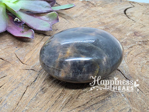 Black Moonstone Egg – Lunar Wisdom & Emotional Protection