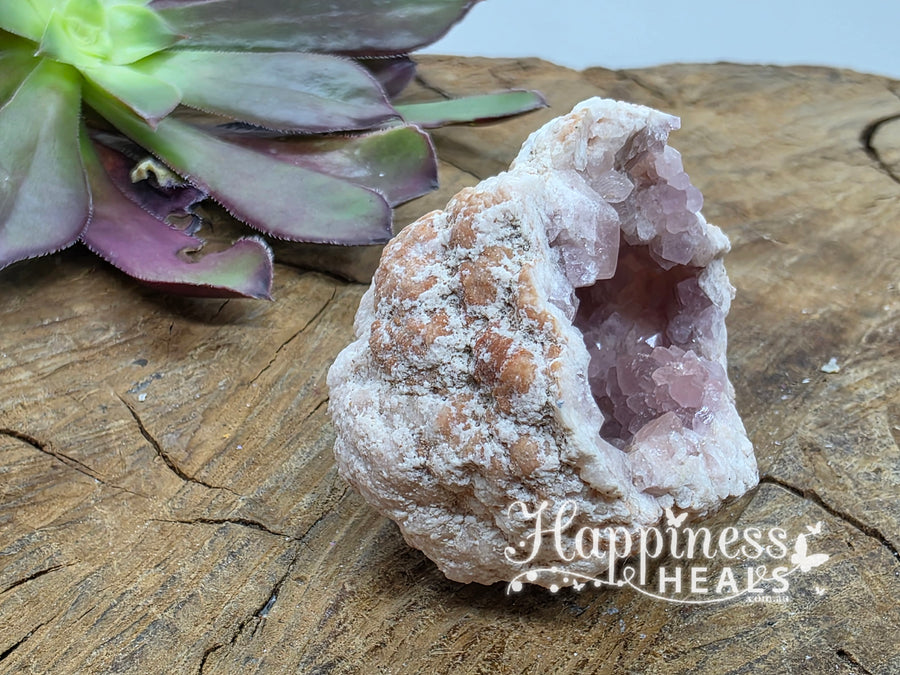 Pink Amethyst Geode