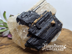 Tourmaline on Quartz – Protection Meets Power