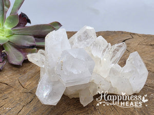 Clear Quartz Cluster – Amplify, Cleanse & Illuminate ✨