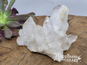 Clear Quartz Cluster – Amplify, Cleanse & Illuminate ✨