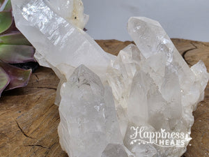 Clear Quartz Cluster – Amplify, Cleanse & Illuminate ✨