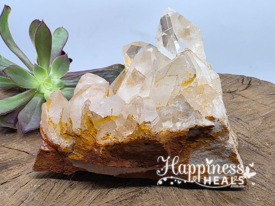 Clear Quartz Cluster – Amplify, Cleanse & Illuminate ✨