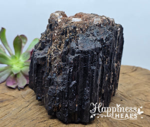 Black Tourmaline with Mica – Shielding Strength & Reflective Light 🖤✨