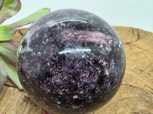Lepidolite & Rubellite Sphere