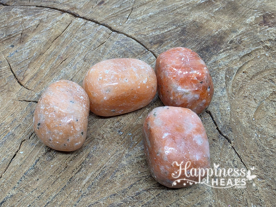 Red Calcite – Ground Your Energy, Awaken Your Fire ❤️🔥(Tumbled)