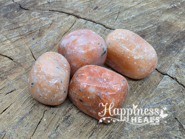 Red Calcite – Ground Your Energy, Awaken Your Fire ❤️🔥(Tumbled)