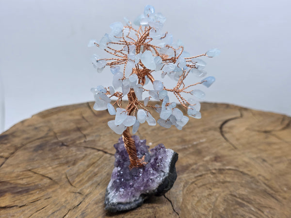 Chip Tree with Amethyst Base