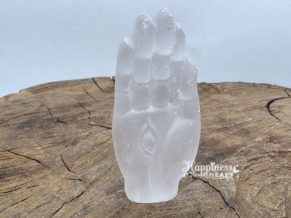 Selenite Hand