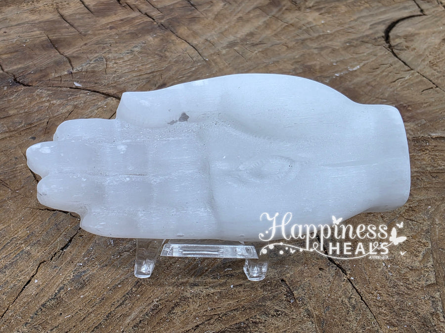 Selenite Hand