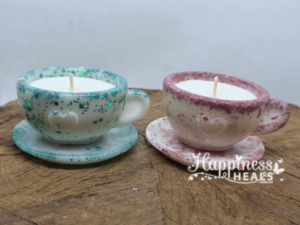 Tea Cup Candle