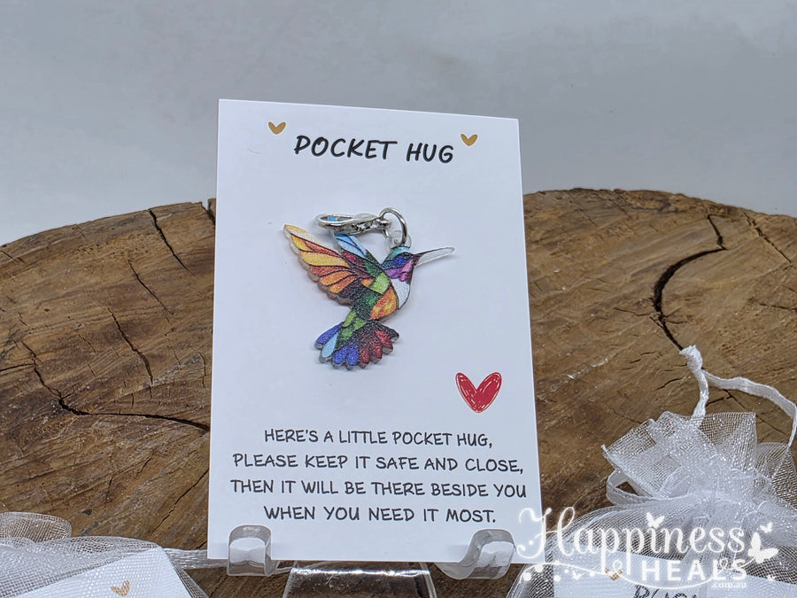 Pocket Hug – Hummingbird Charm