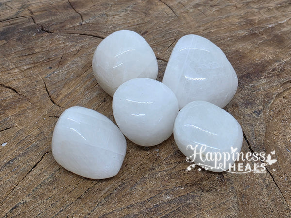 White Feldspar (Tumbled)