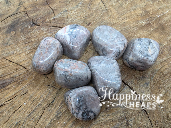 Grey Jasper (Tumbled)