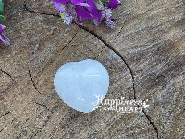 Clear Quartz Heart