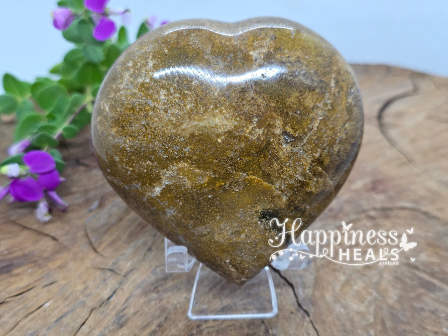 Ocean Jasper Heart