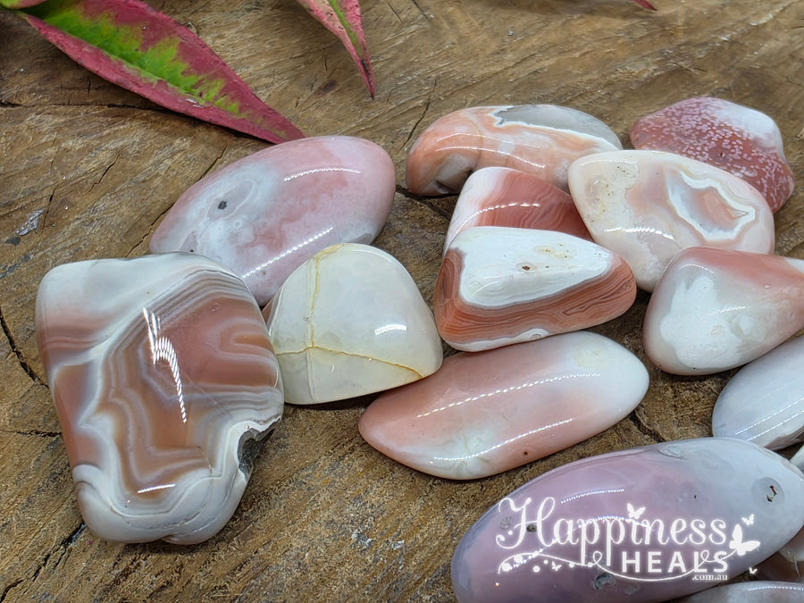 Porcelain Agate Tumbled