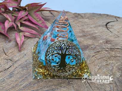 Orgonite Pyramid - Turquoise