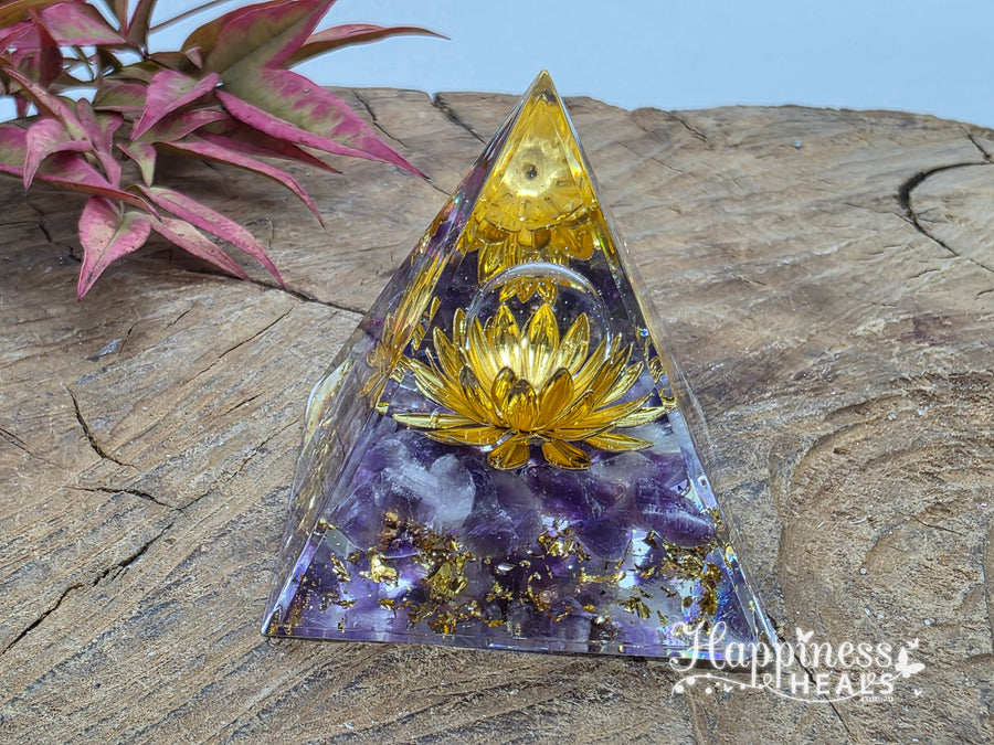 Orgonite Pyramid – Amethyst