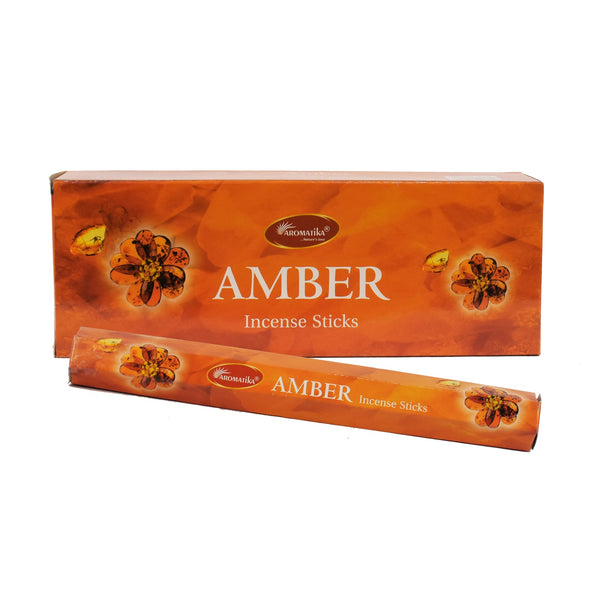 Amber - Incense Sticks - Aromatika- 15g