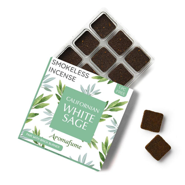 California White Sage Incense Bricks Pack