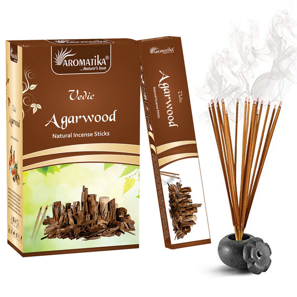 Agarwood Incense Stick - Aromatika Vedic - 15g