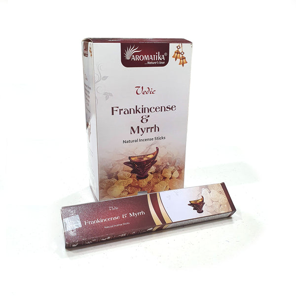 Frankincense & Myrrh - Aromatika Vedic Incense - 15g