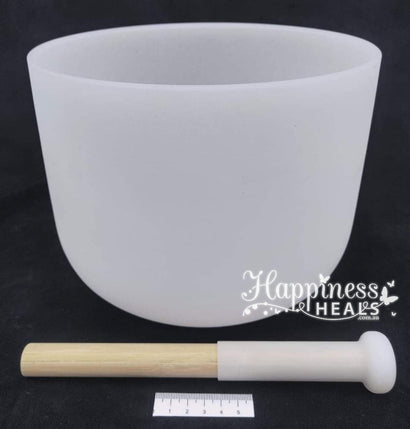 Frosted Singing Bowls - 10" - 25cm - Note F