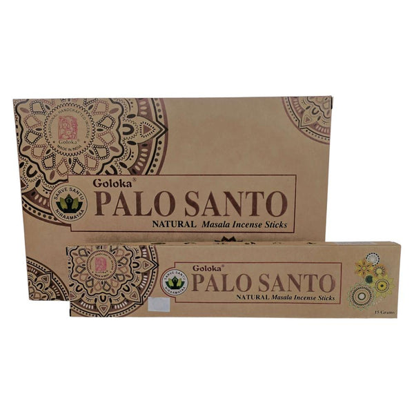 Palo Santo Natural Incense - 15gms Sticks - Goloka