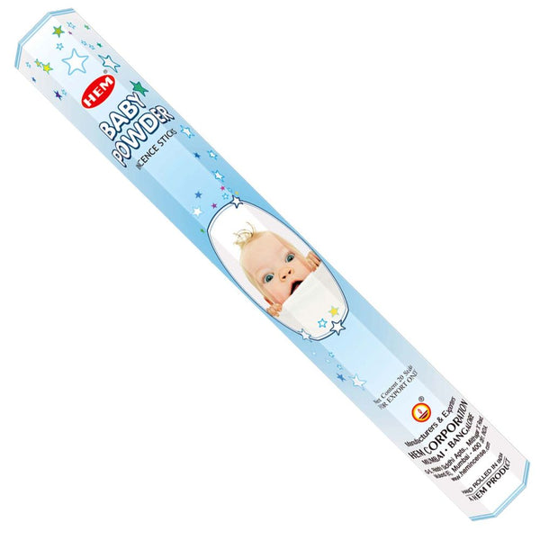 Baby Powder Incense 20 Sticks HEM Hexa