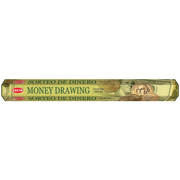 Money Drawing Incense - 20 Sticks - HEM