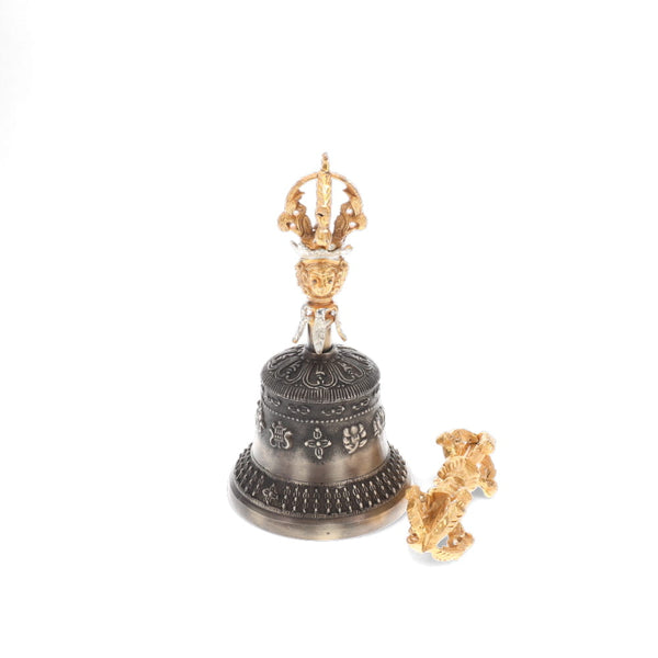 Tibetan Buddhist Ritual Bell and Dorje (Vajra) Set
