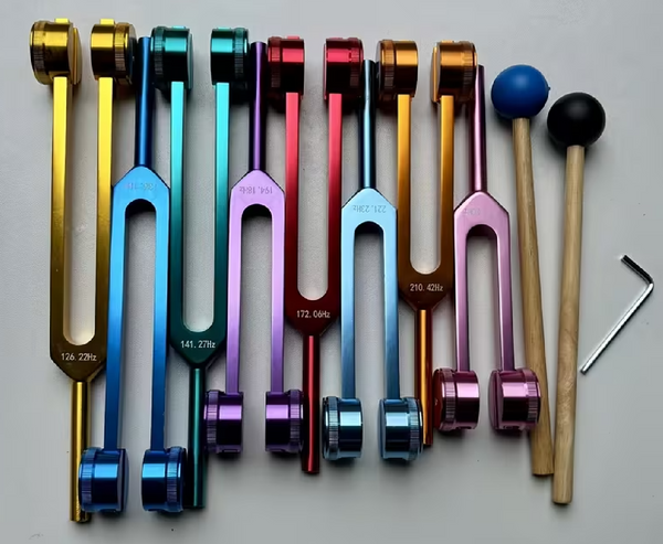 Tuning Forks for Sound Healing & Chakra Balancing