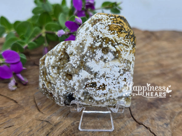 Ocean Jasper Heart