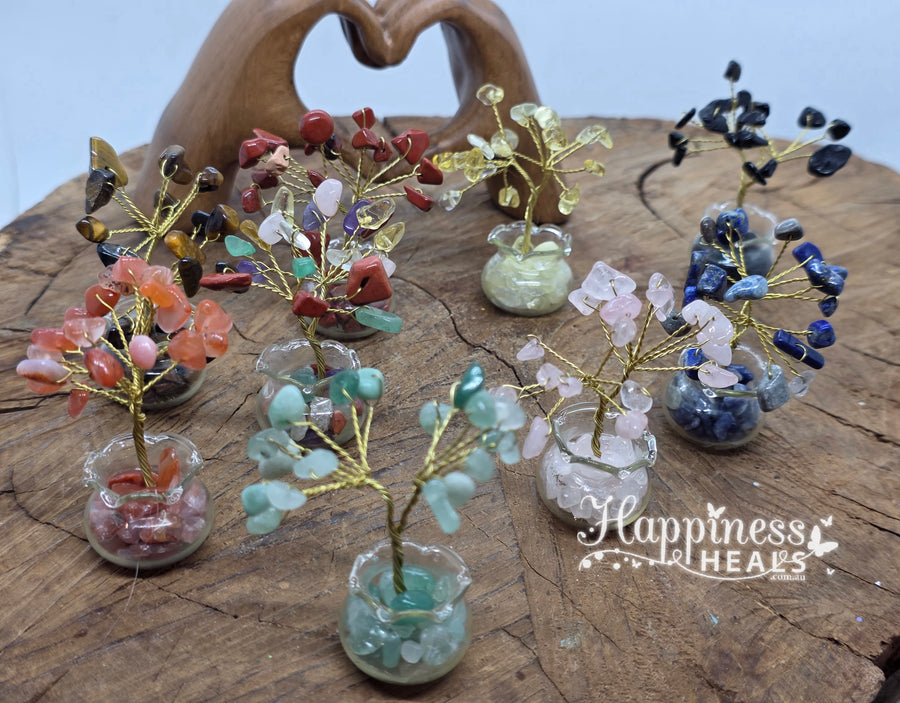 Mini Crystal Chip Tree