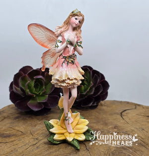 Fairy Figurine Standing on Lilypad 🧚‍♀️