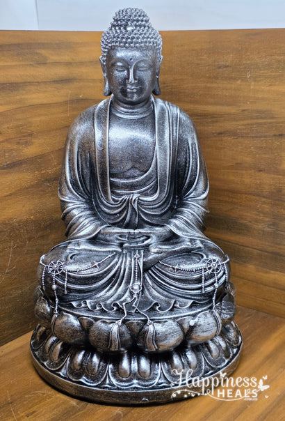 Silver Buddha Statue