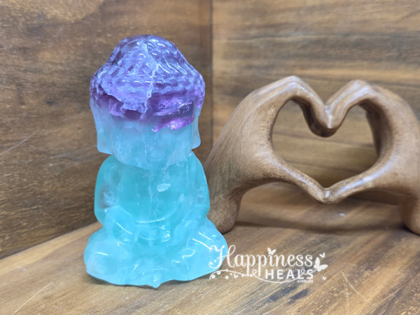 Fluorite Buddha