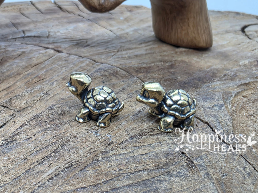 Brass Turtle Figurine