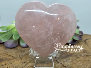Rose Quartz Heart
