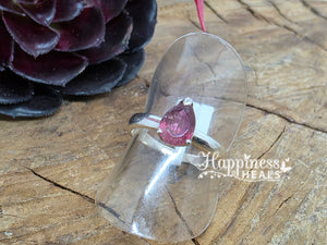 Pink Tourmaline Ring - Size 7